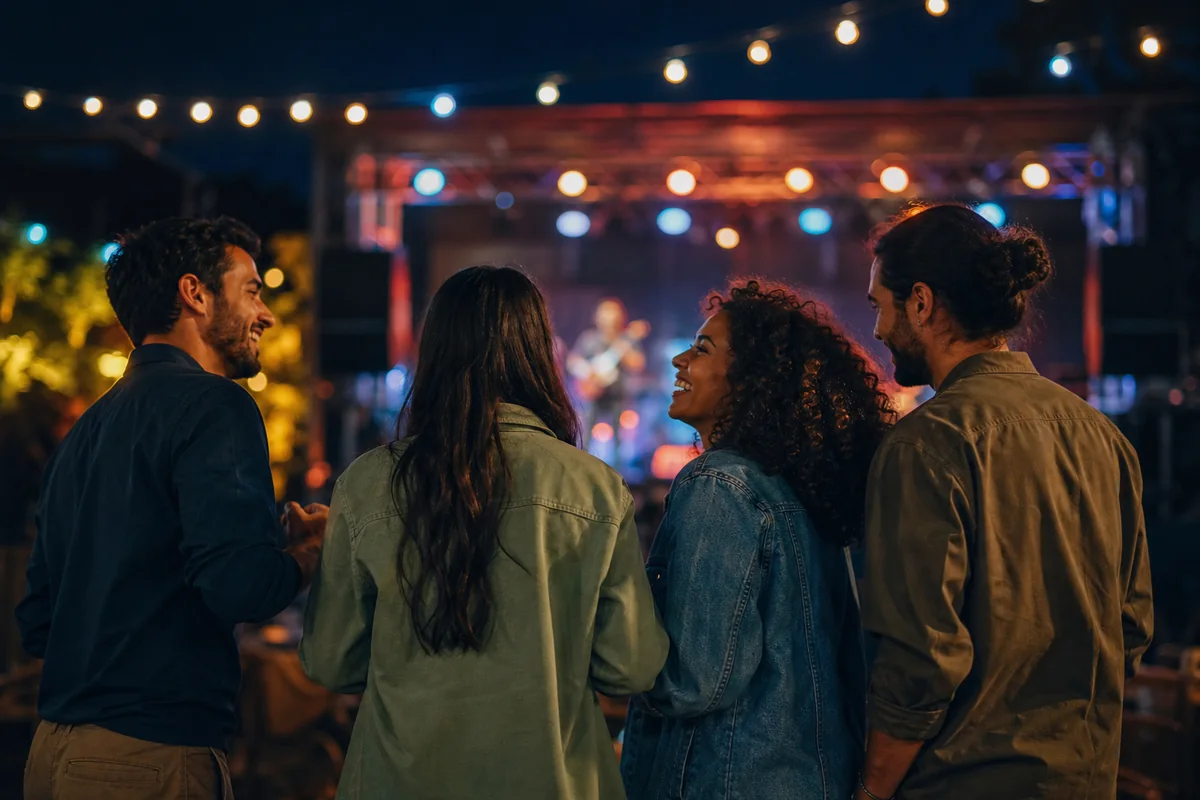 Conciertos con gente nueva en Quedamos